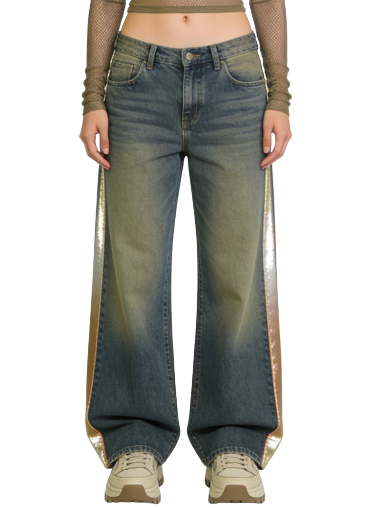 womens-contrast-panel-high-waist-wide-leg-jeans
