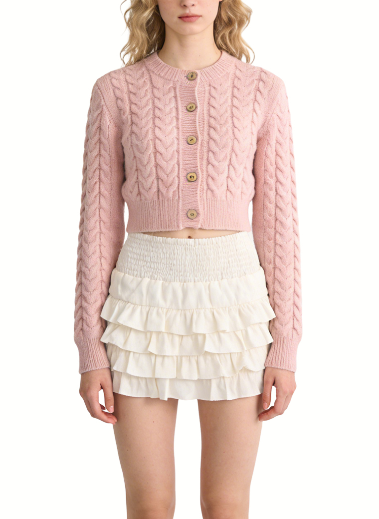 womens-fashion-ruffled-hem-mini-skirt