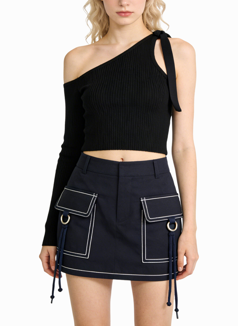 womens-cargo-pocket-high-waist-mini-skirt