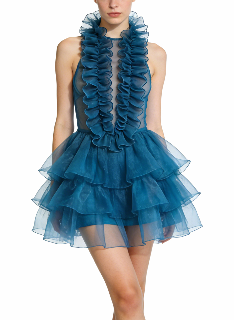 fashion-halter-atmosphere-banquet-evening-dress
